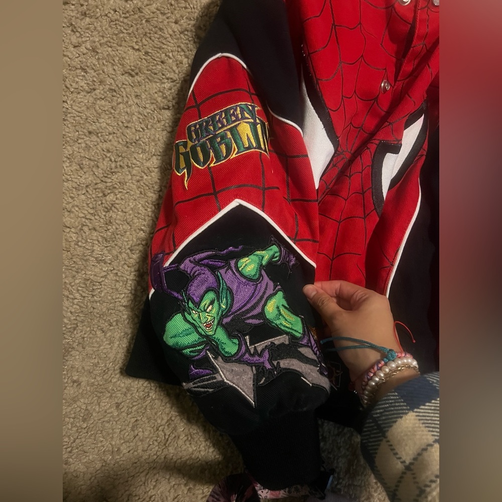 Spider-man Racer Jacket - Picture 3 of 7